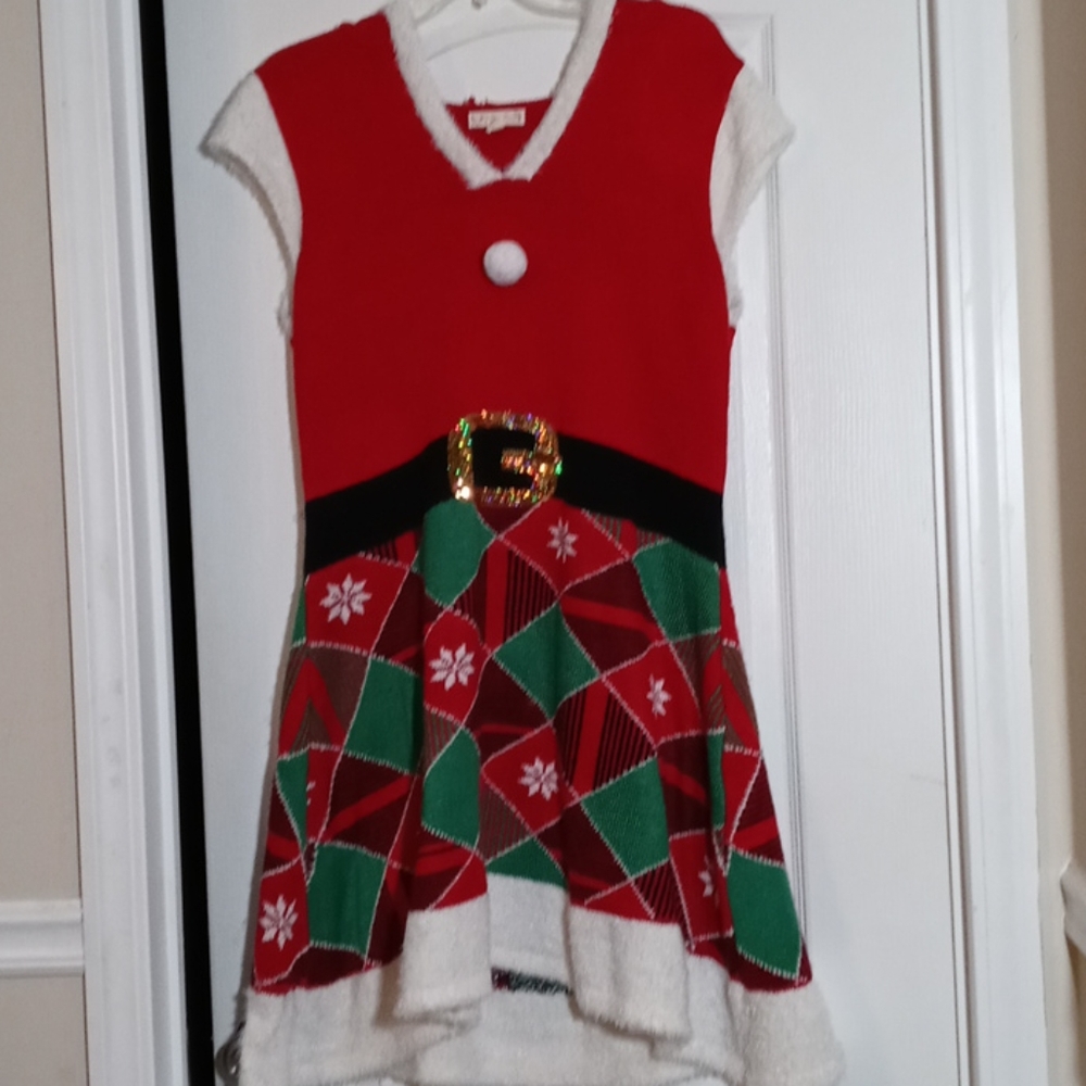Cute Christmas Sweater Dress
